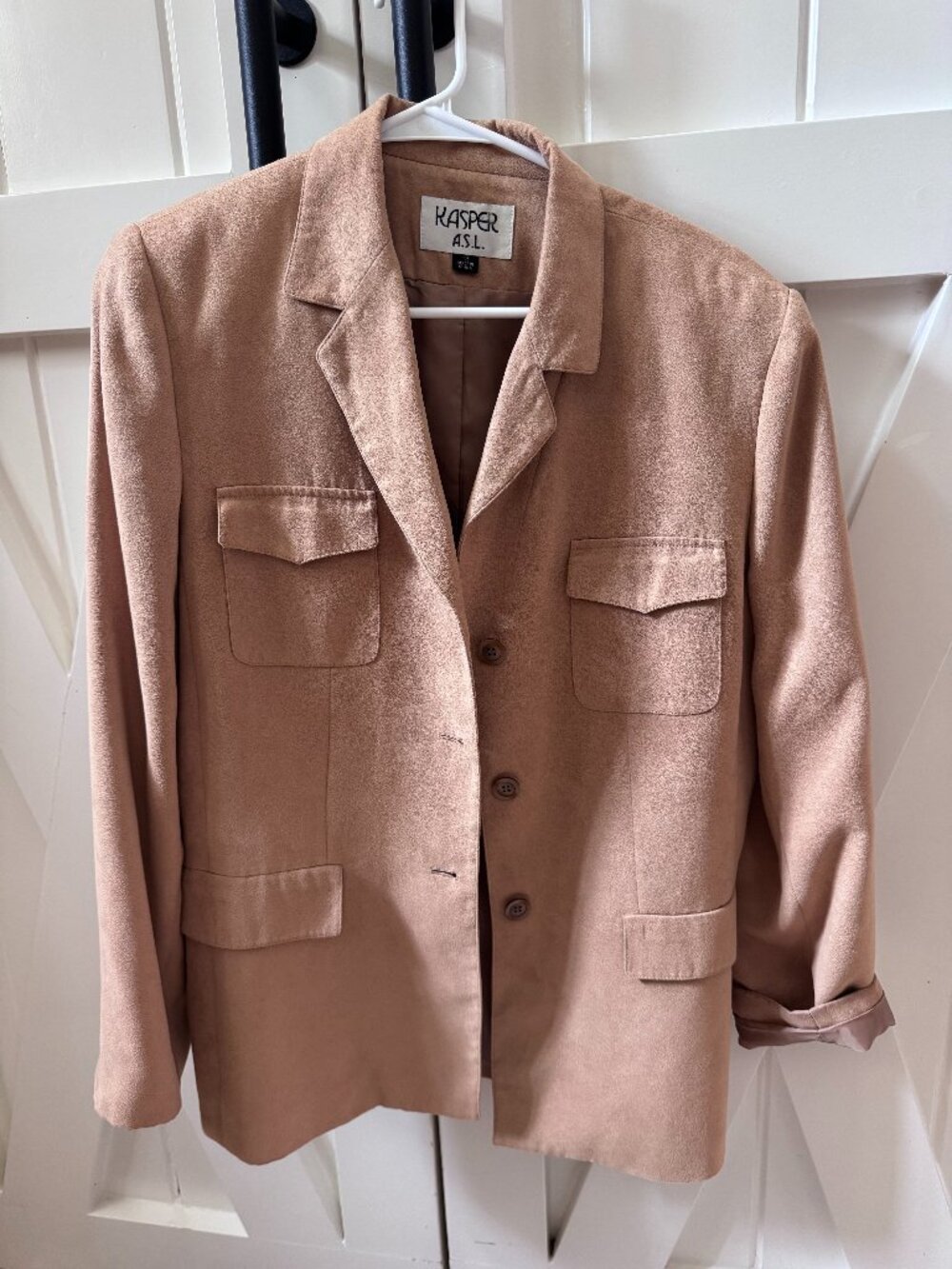 Suede Blazer